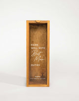 PAIRS WELL WITH BEST MAN DUTIES