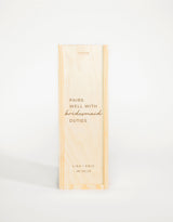 PAIRS WELL WITH BRIDESMAID DUTIES