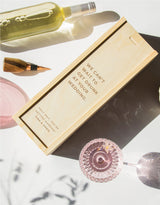 WE CAN'T WAIT TO GET DRUNK AT YOUR WEDDING