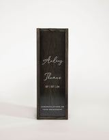 WEDDING COUPLE SCRIPT NAMES + DATE