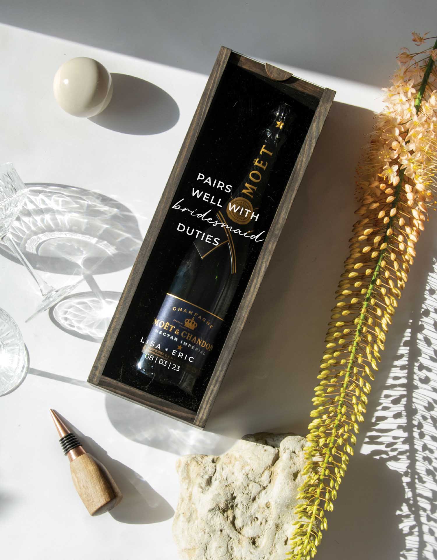 PAIRS WELL WITH BRIDESMAID DUTIES