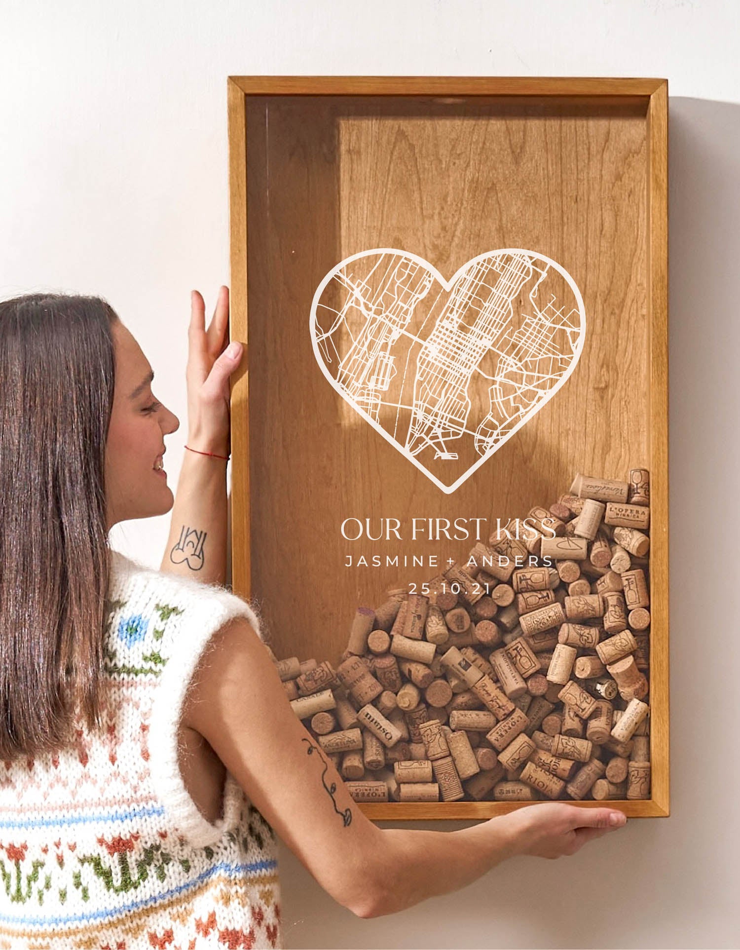CUSTOM HEART MAP