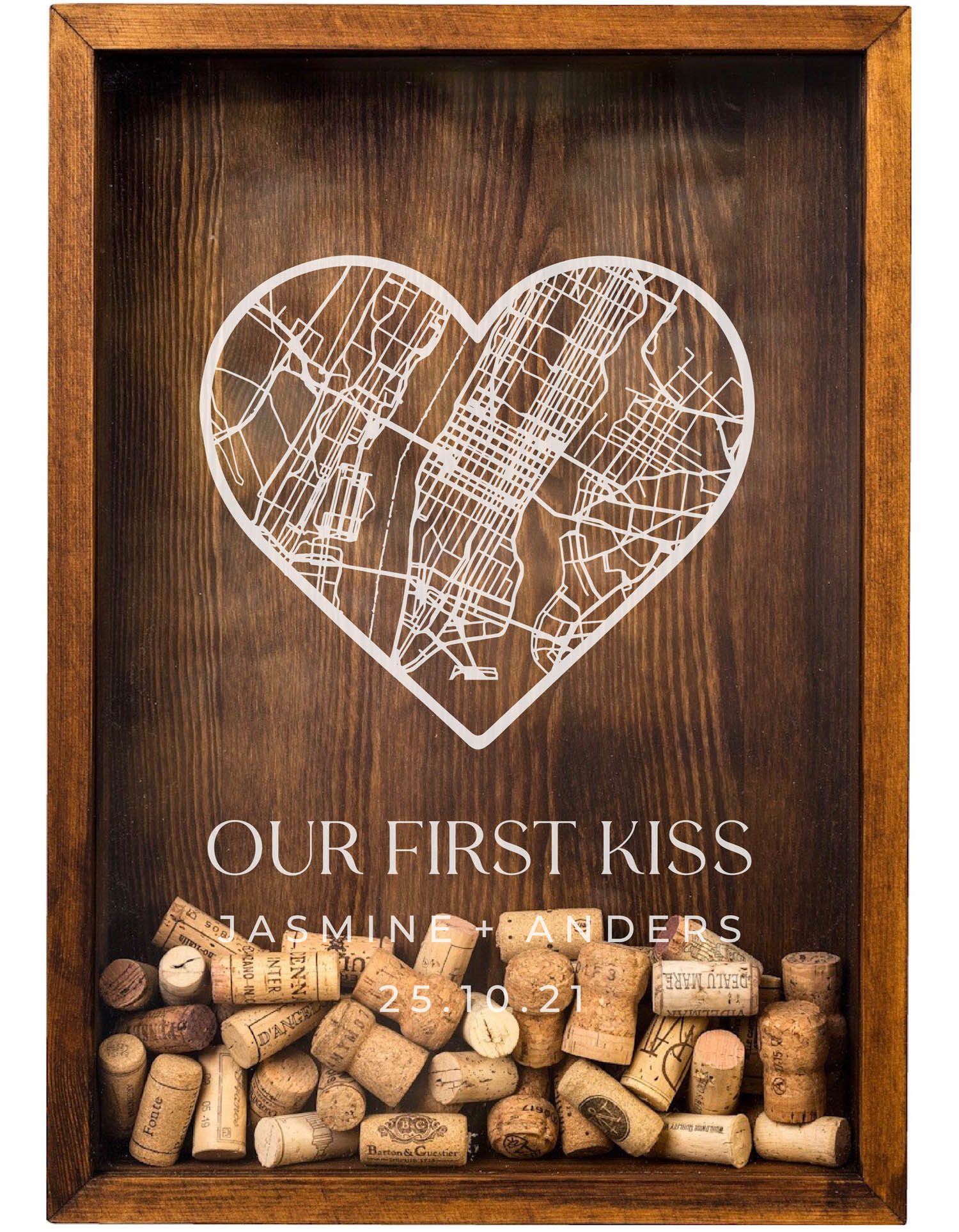 CUSTOM HEART MAP