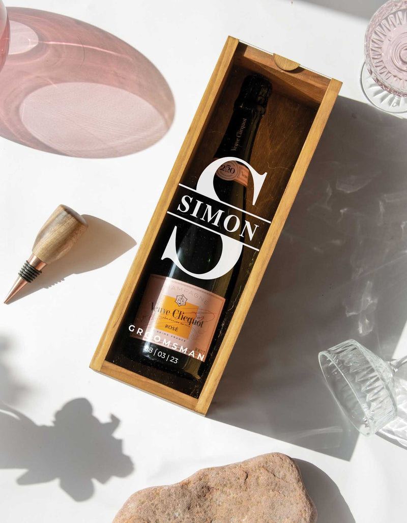 LETTER MONOGRAM GROOMSMEN