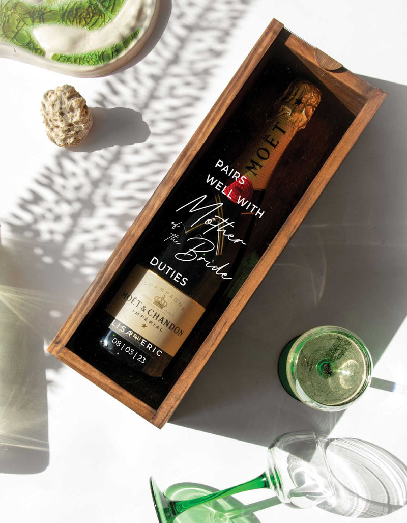 PAIRS WELL WITH MOTHER OF THE BRIDE DUTIES