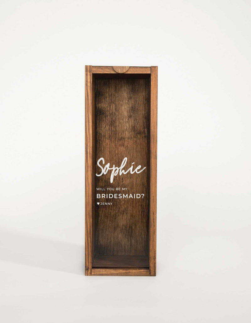 WILL YOU BE MY BRIDESMAID