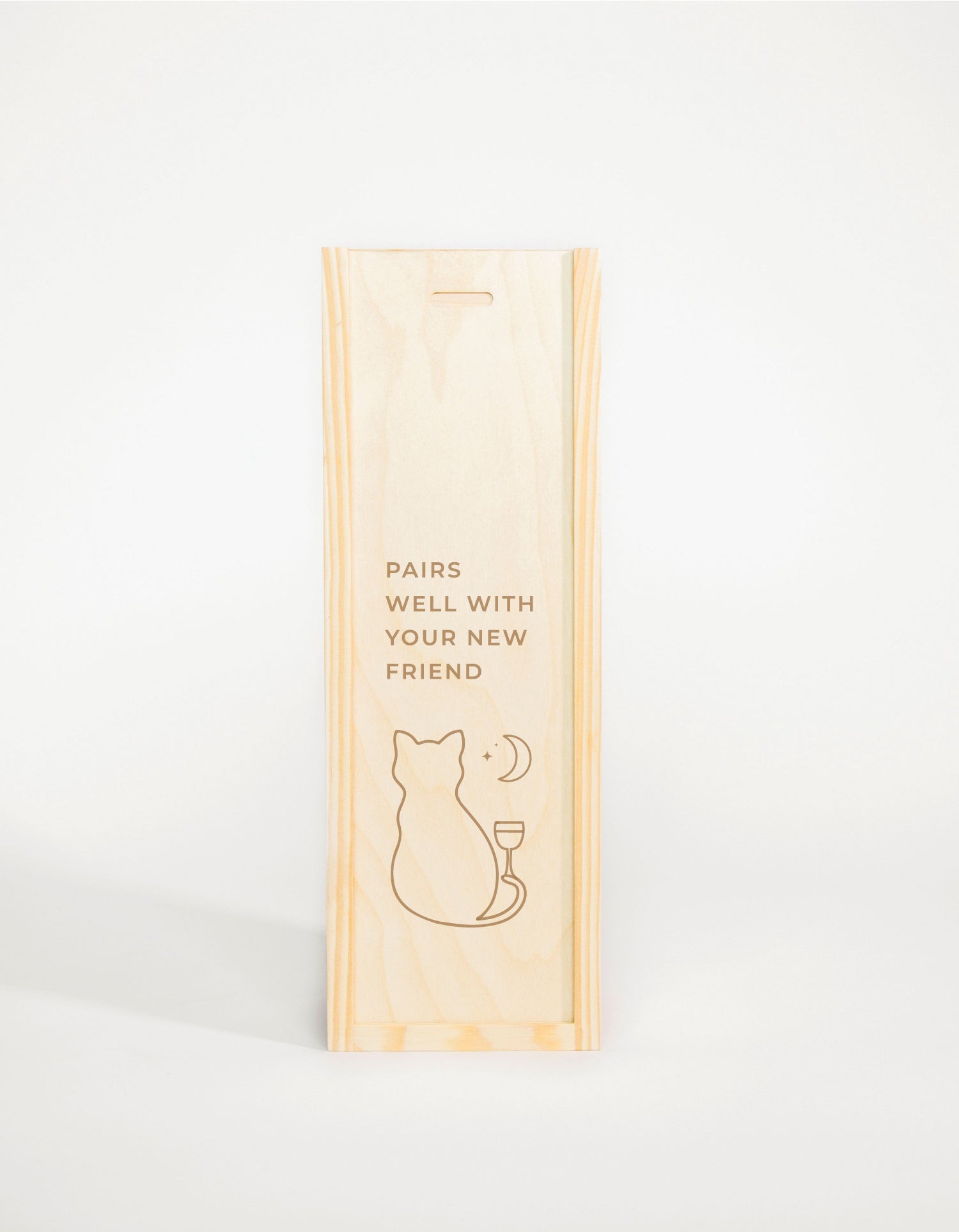 PAIRS WELL WITH NEW FRIEND CAT