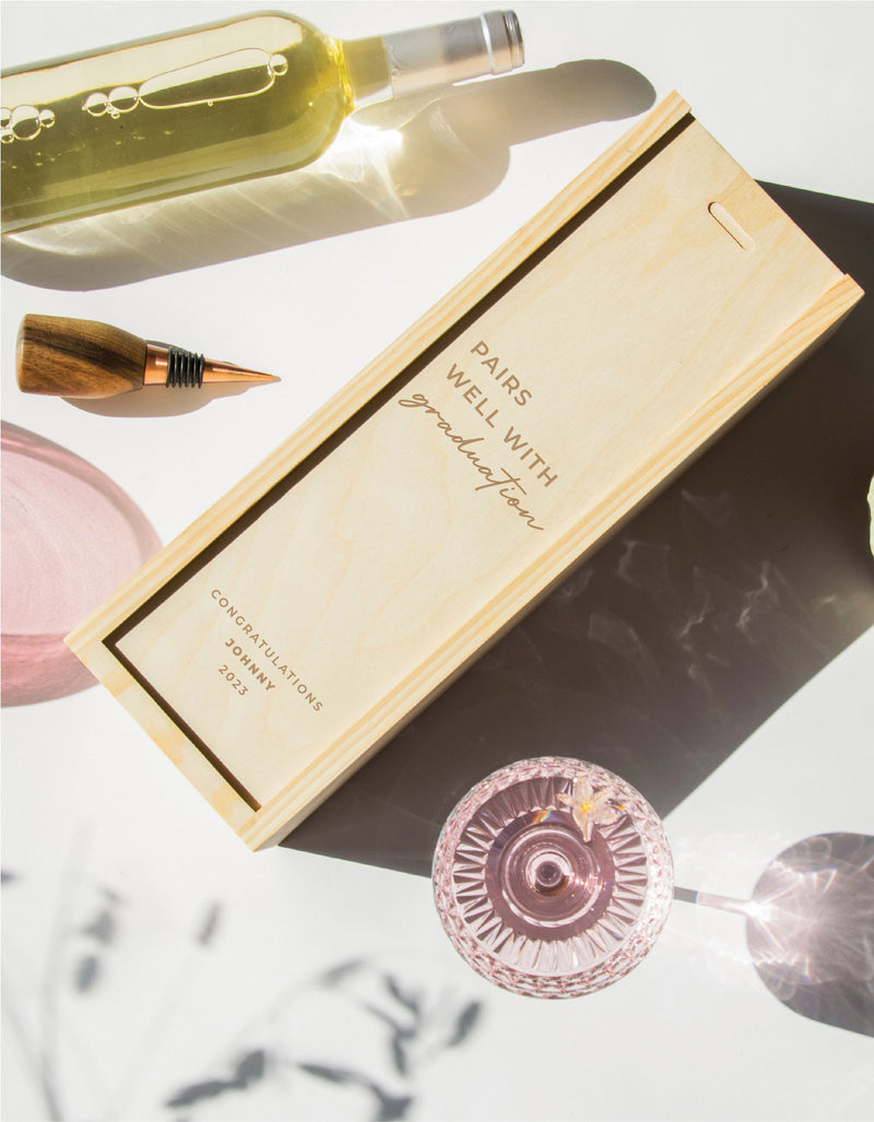 PAIRS WELL WITH GRADUATION