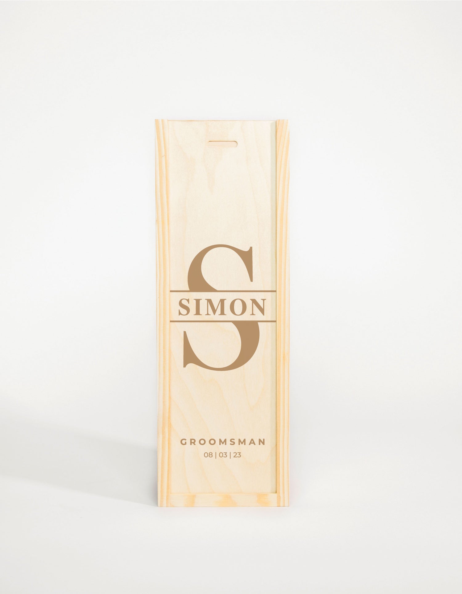 LETTER MONOGRAM GROOMSMEN