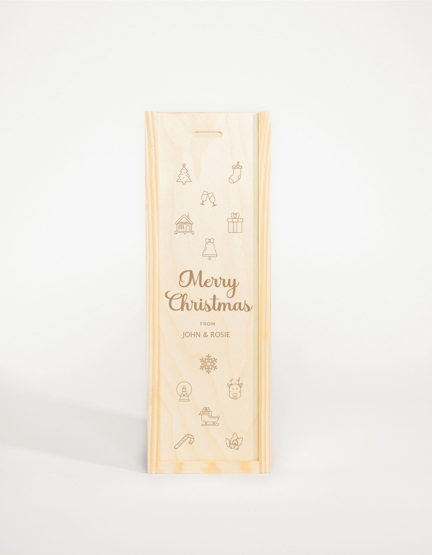 WINEBOX MERRY CHRISTMAS